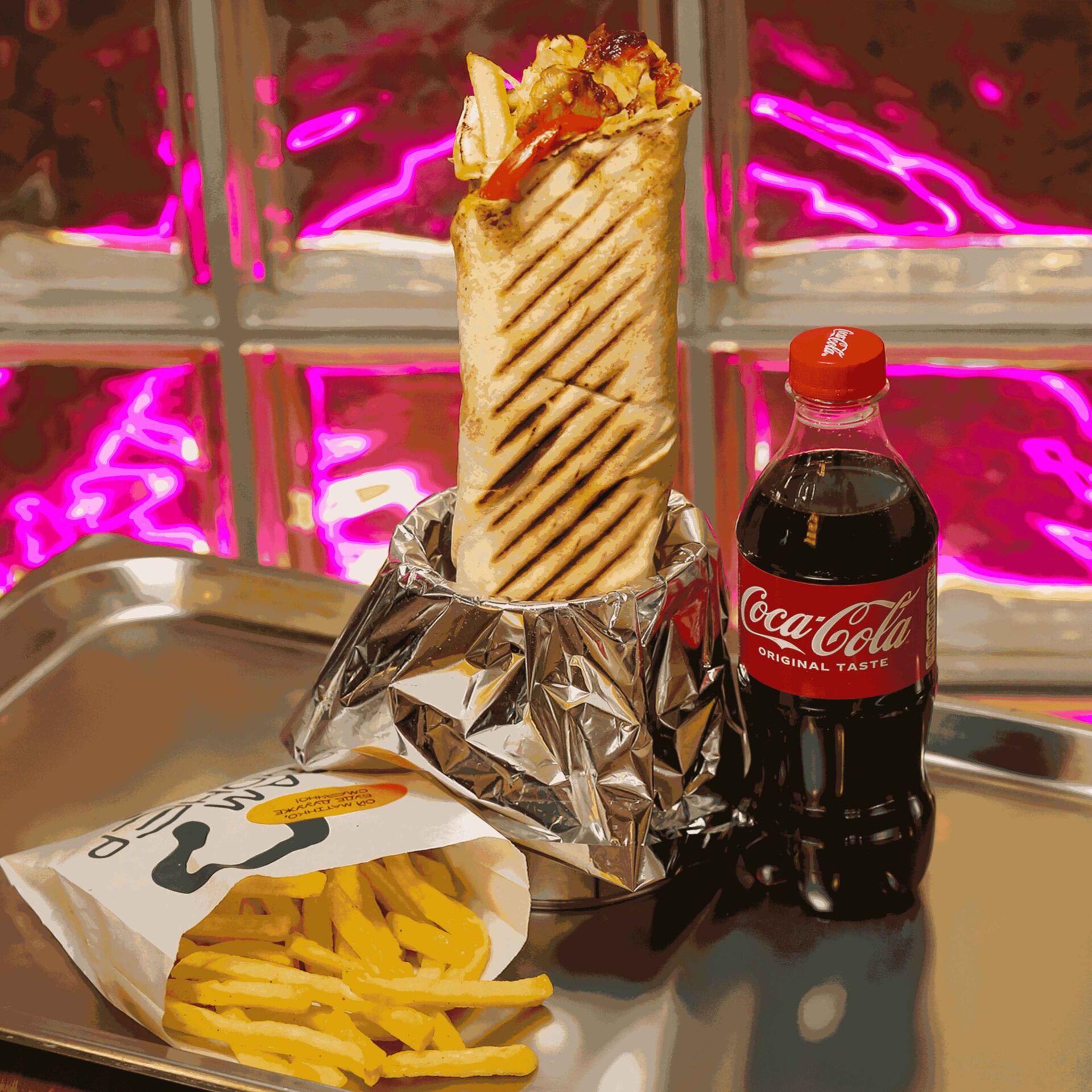 Меню донер в лаваші XL (Курка) — Vam Doner