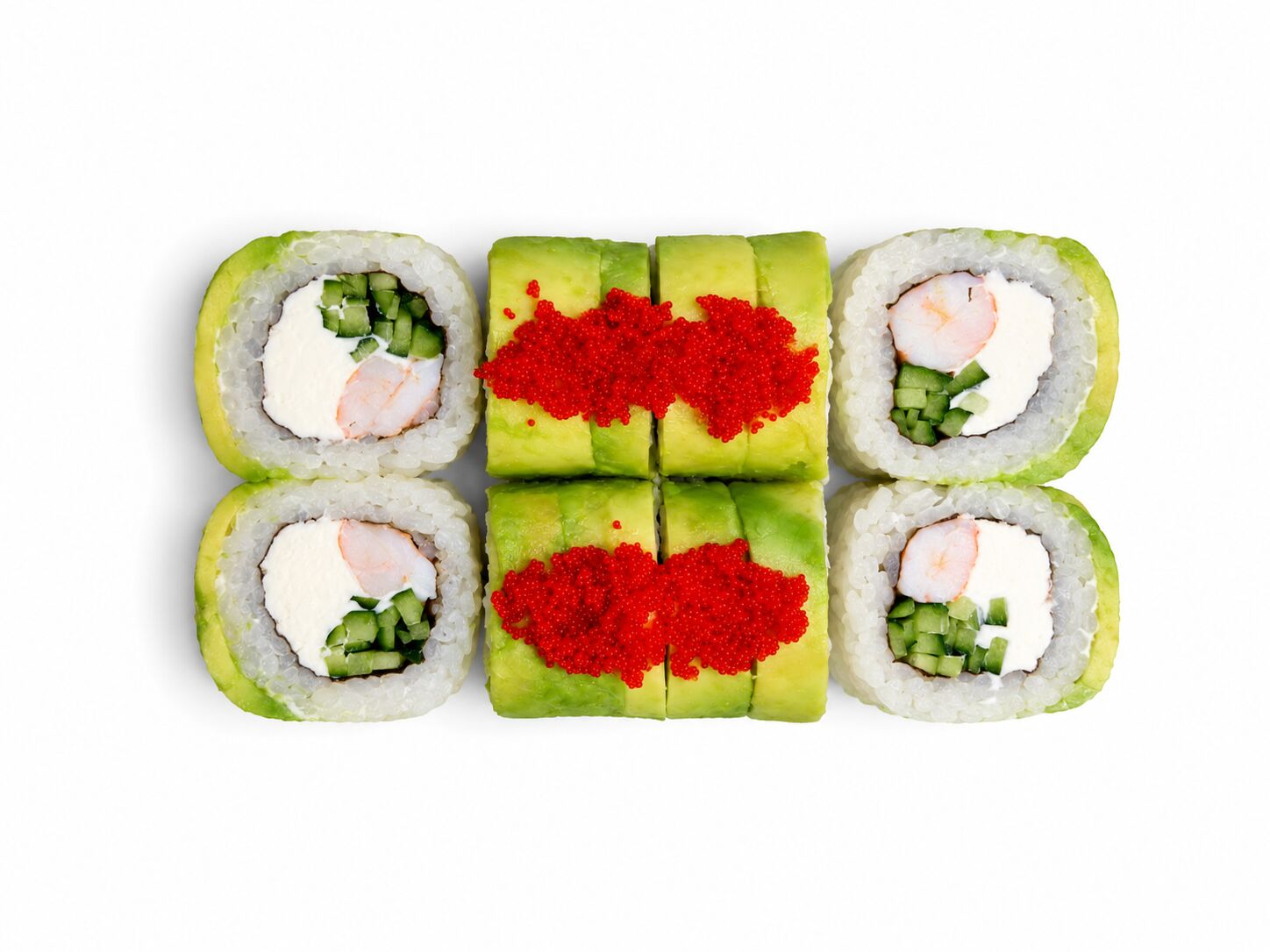Авокадо рол з креветкою — IDE SUSHI & PIZZA