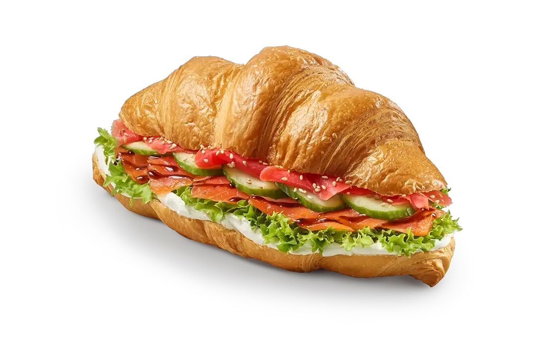 Круасан Лосось Теріякі — Lviv Croissants