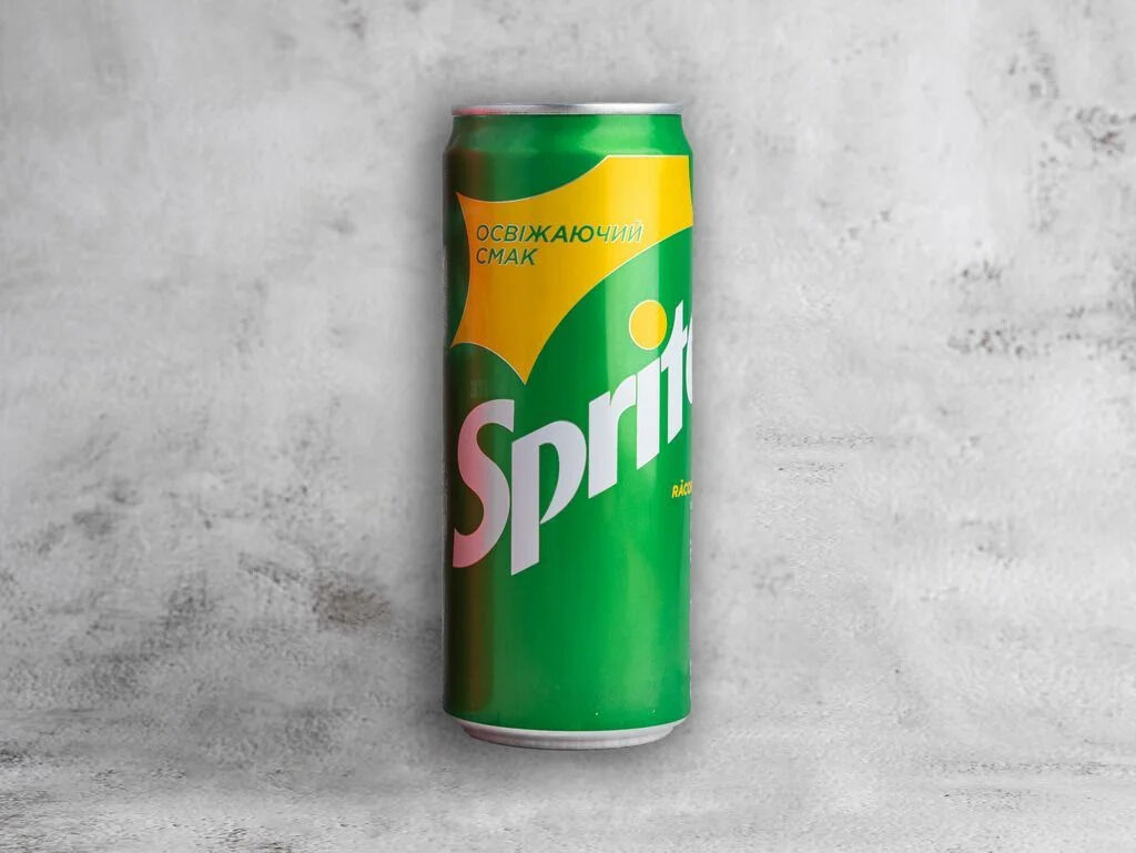 Напій Sprite з/б, 0,33 л — Крихітка Шу - Смелянська 36