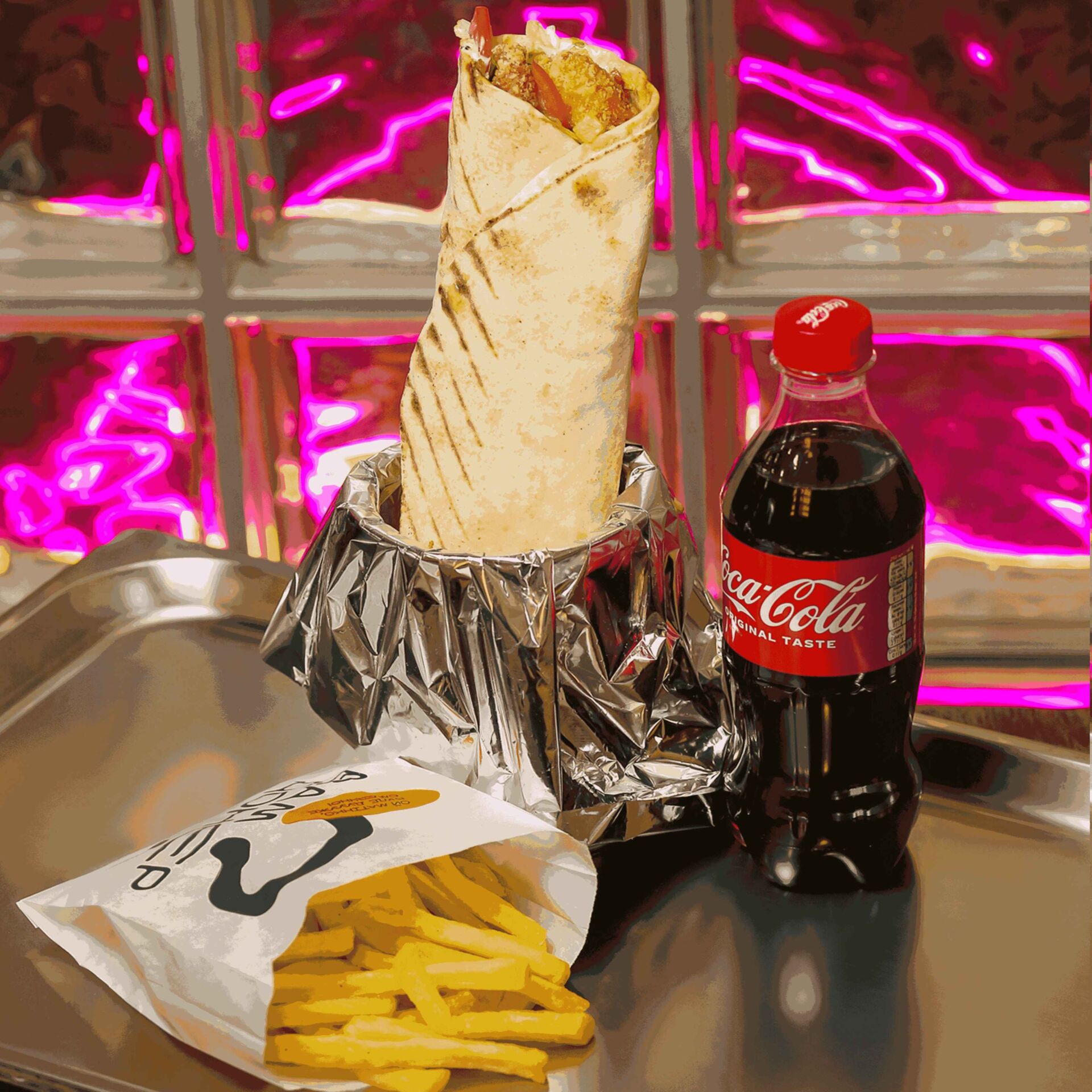 Донер з Креветкою (Меню) — Vam Doner