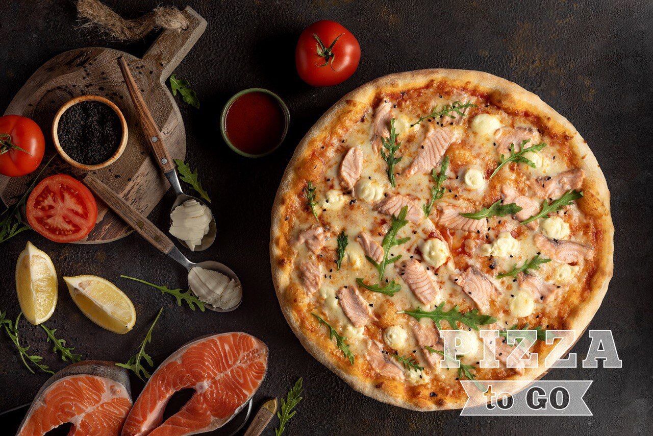 Піца з «Лососем» — Pizza to Go