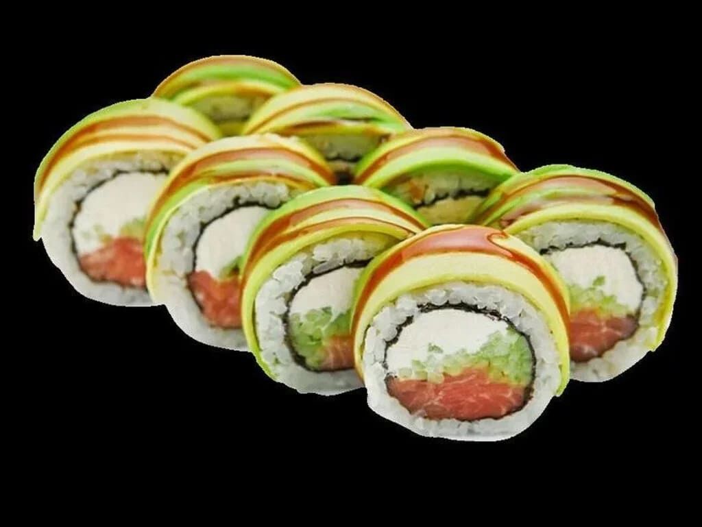 Зелений дракон — FishKa Sushi