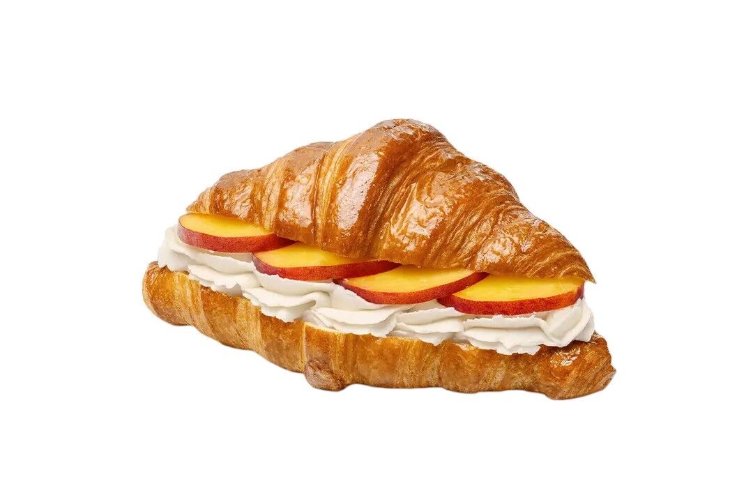 Круасан з персиком — Lviv Croissants