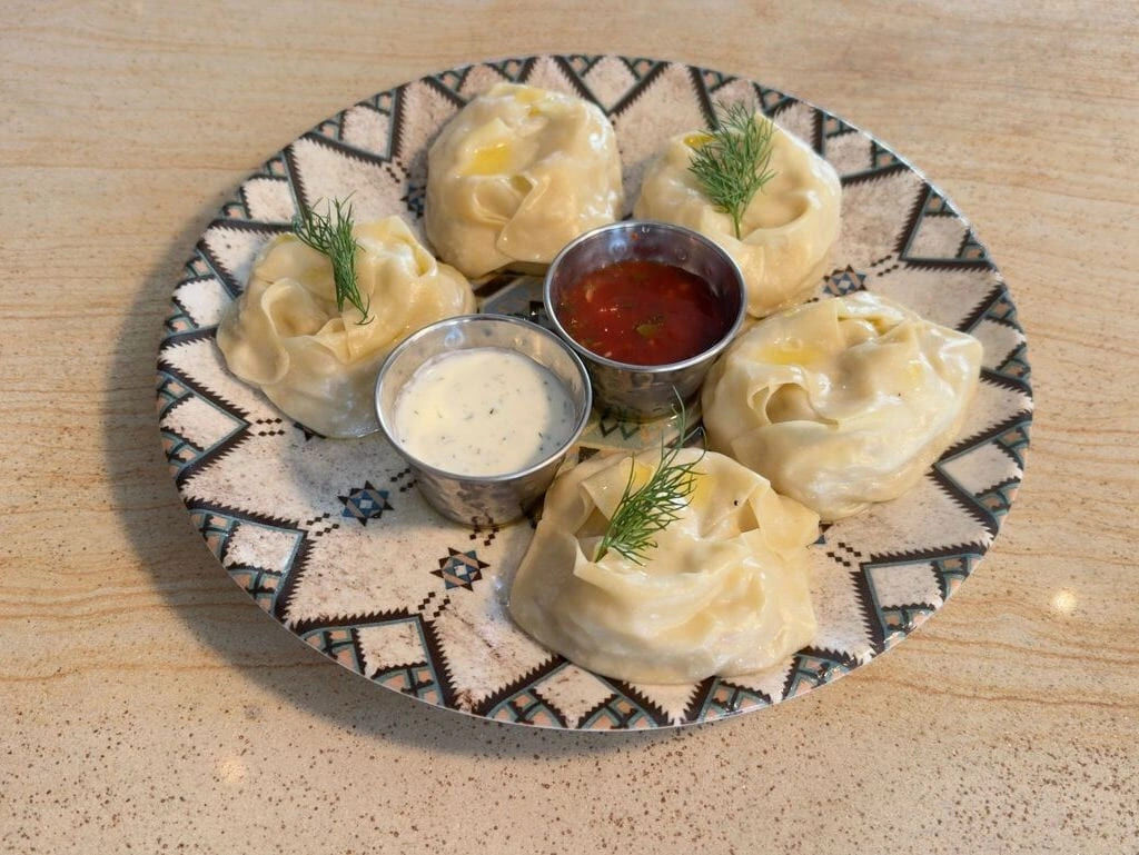 Манти з гарбузом