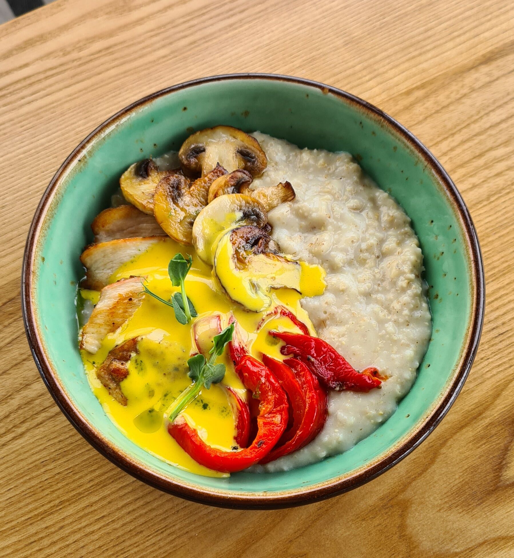 Вівсянка з куркою та овочами — Endorphin