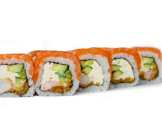 Мега Філадельфія з креветкою — Wow Sushi