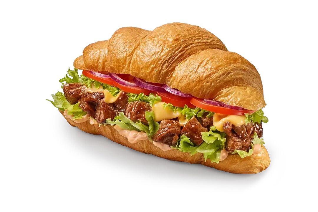 Круасан BBQ Pork and cheese — Lviv Croissants