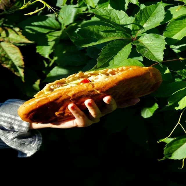 Шаурма в булці мікс — Mangal market