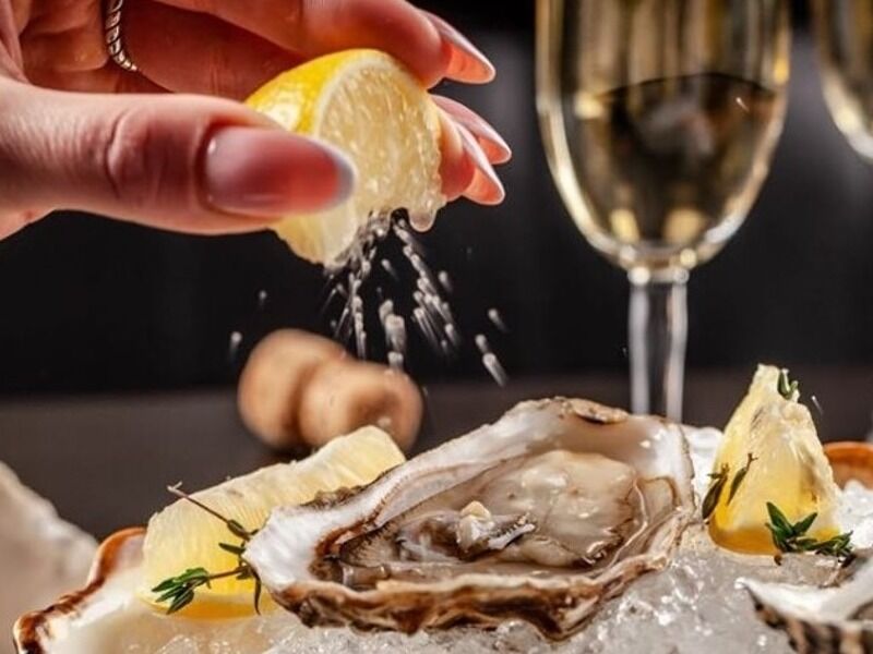 Сет із дюжини свіжих устриць Patrick + Prosecco Romeo Spumante Extra Dry (0,75)