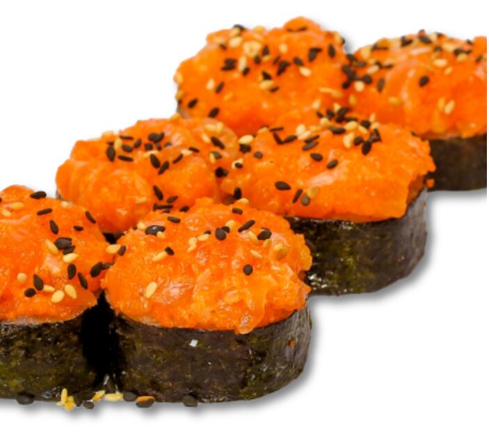Вулкан з лососем — Wow Sushi