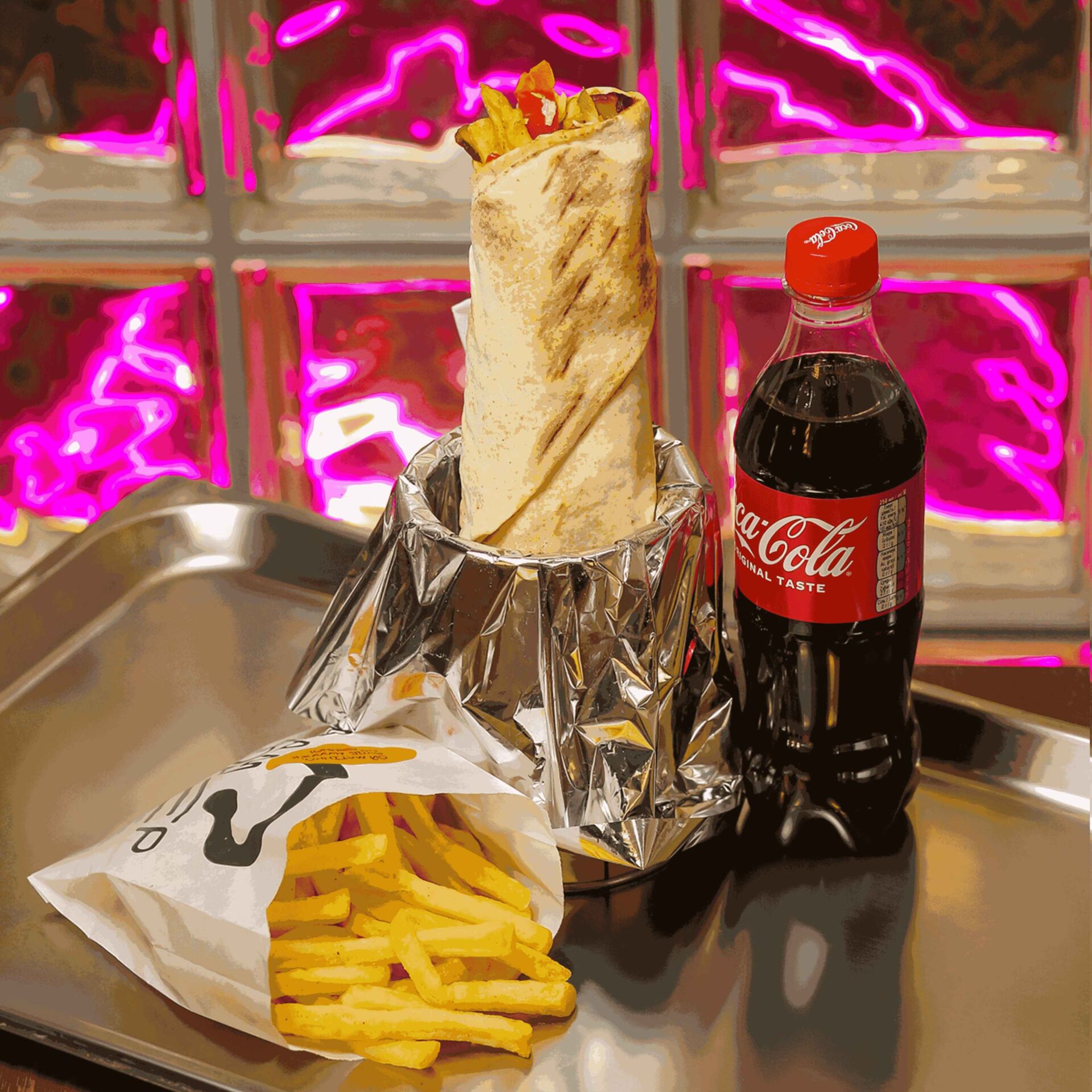 Меню донер в лаваші M (Курка) — Vam Doner