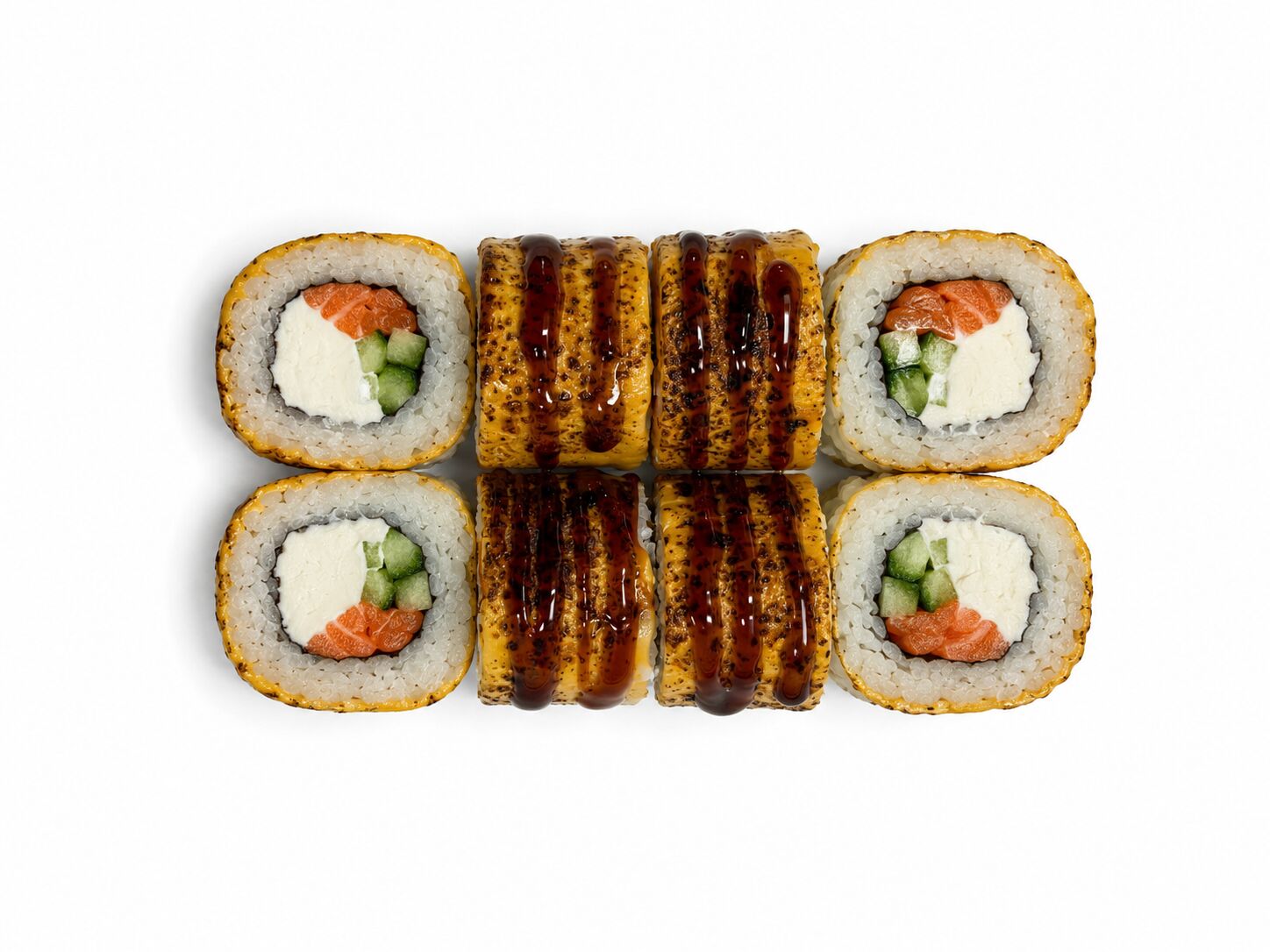 Рол Чедер з лососем — IDE SUSHI & PIZZA