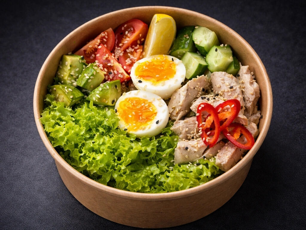 Боул з куркою