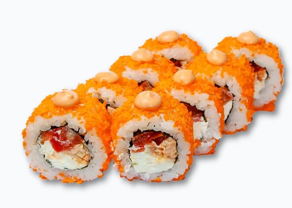 Кранч з лососем — Wow Sushi