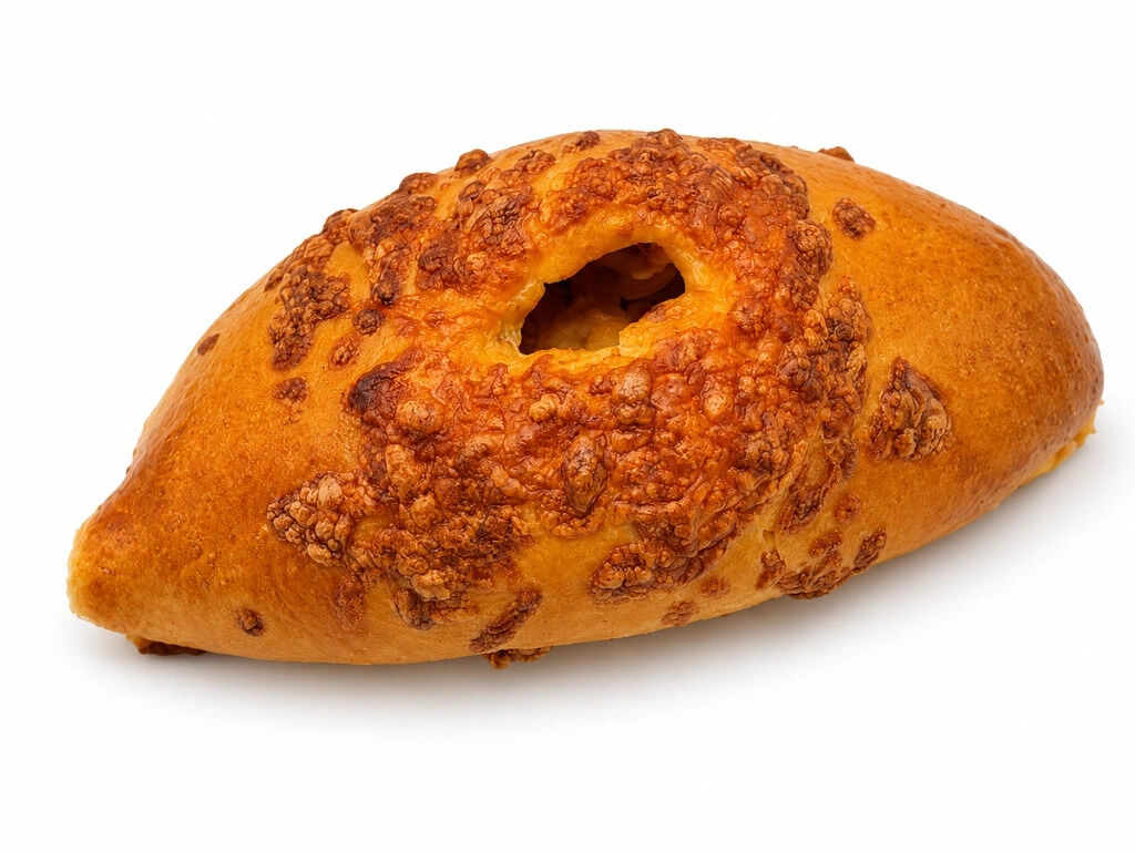 Булка з шинкою та куркою