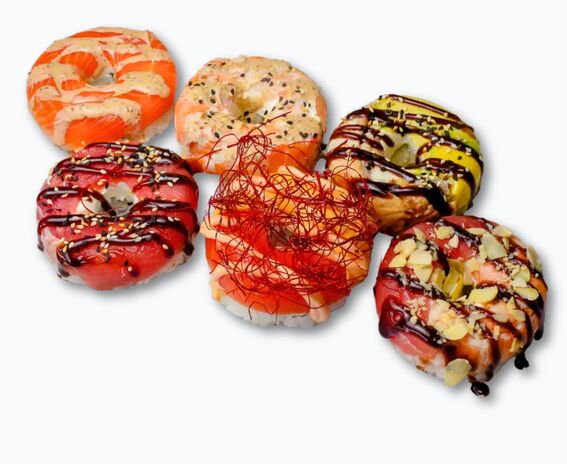 СЕТ З ШЕСТИ ПОНЧИКІВ — Wow Sushi