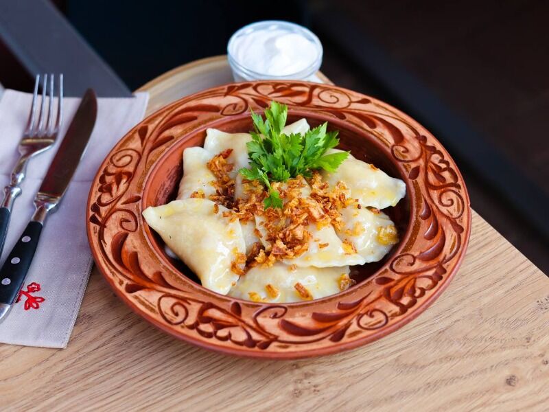 З копченою куркою і картоплею