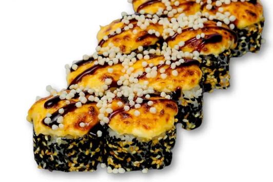 Запечений краб — Wow Sushi