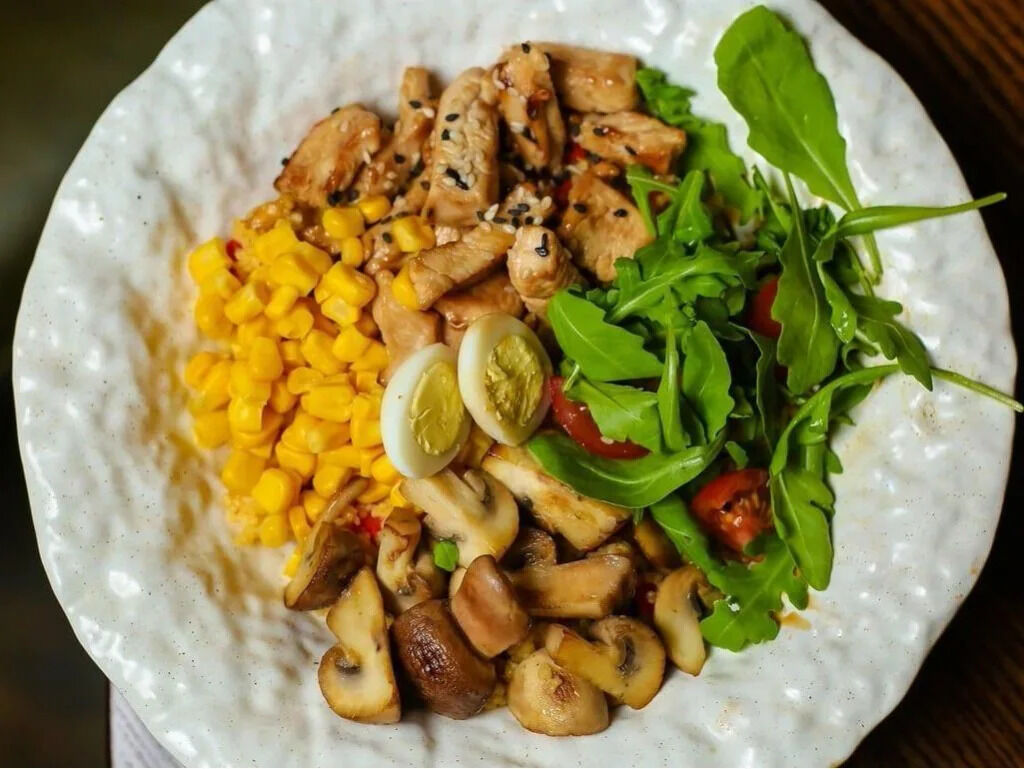 Боул з куркою