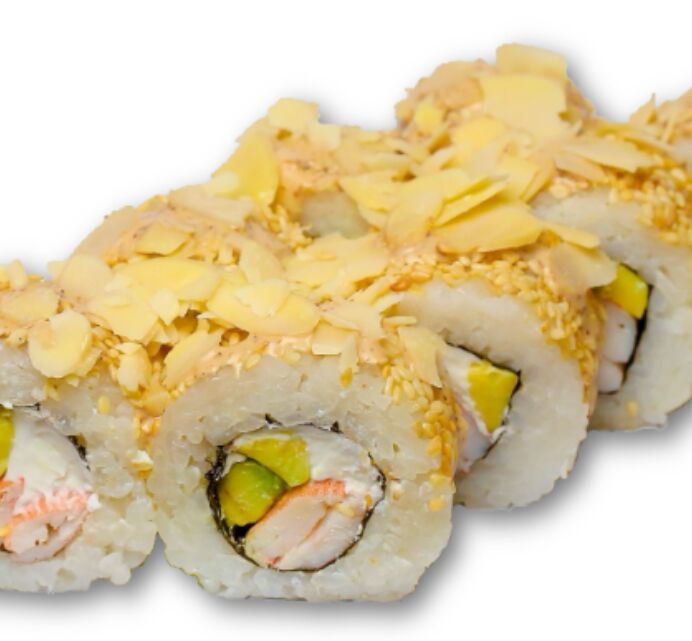 Каліфорнія з креветкою в кунжуті — Wow Sushi