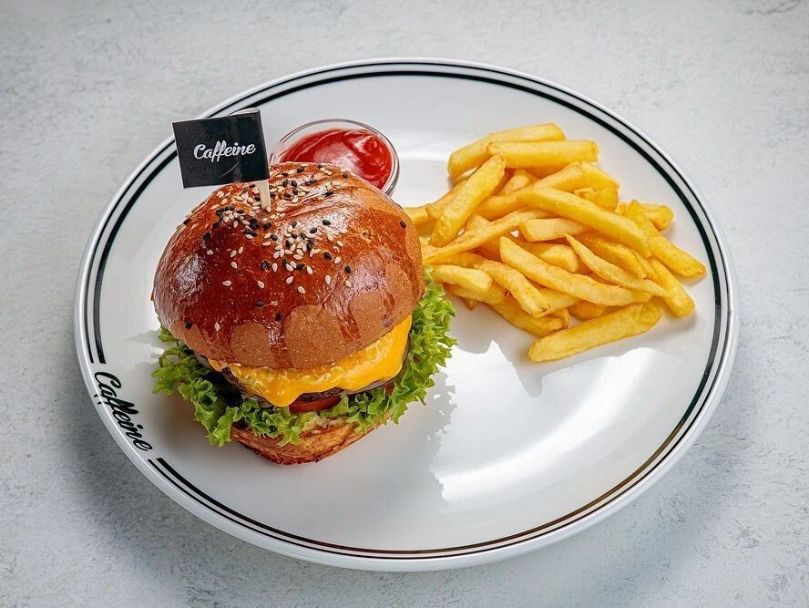 Beef Burger — Caffeine Family