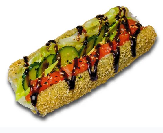Рол дог з лососем — Wow Sushi