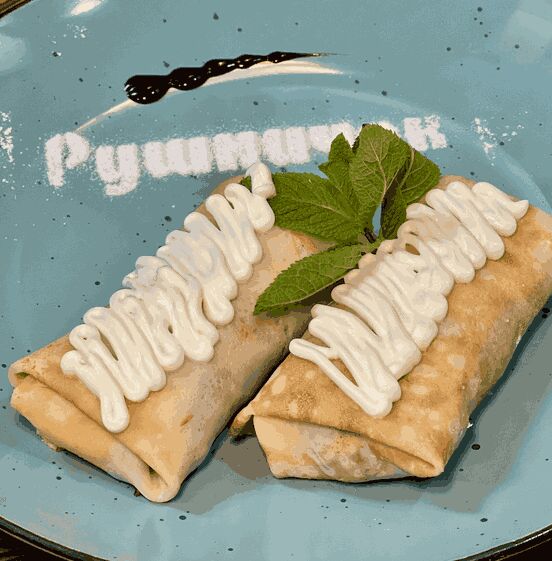 Млинці з вишнями — Рушничок